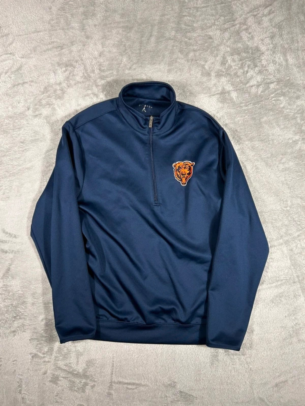 Chicago Bears Antigua quarter zip pullover size L